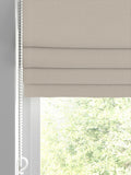 Laura Ashley natural Middleton velvet roman blind (British brand)