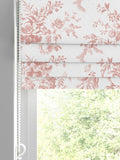Laura Ashley roman blind Dark Blush Pink Walled Garden print - British product