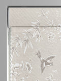 Laura Ashley Natural Rowshaw Garden made to measure roman blind - British product