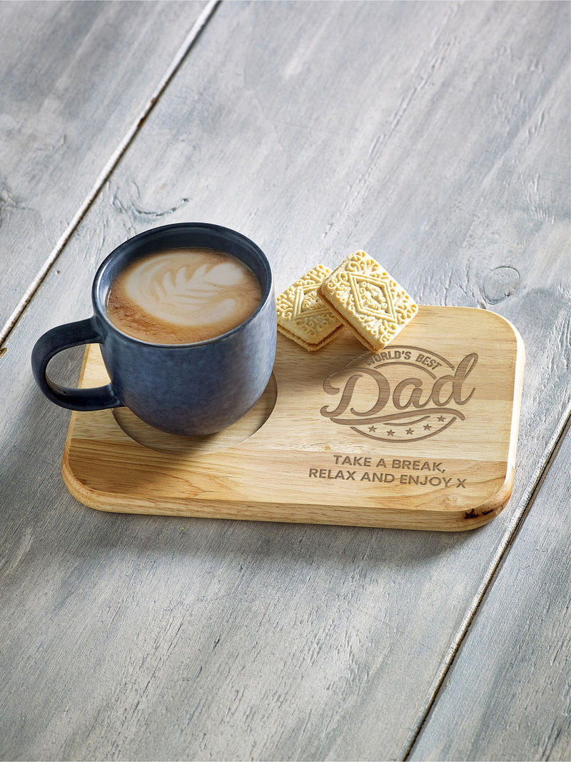 Loveabode personalised serving board 23cm x 15cm, UK version