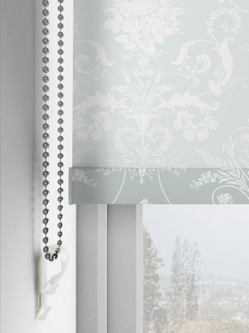 Laura Ashley Blue Josette sheer roller blind - British product