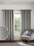 Laura Ashley velvet curtains pale French grey made to measure, UK version