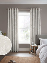 Next Laura Ashley Rowshaw Garden Natural Printed Curtains- Buy online at McGrocer