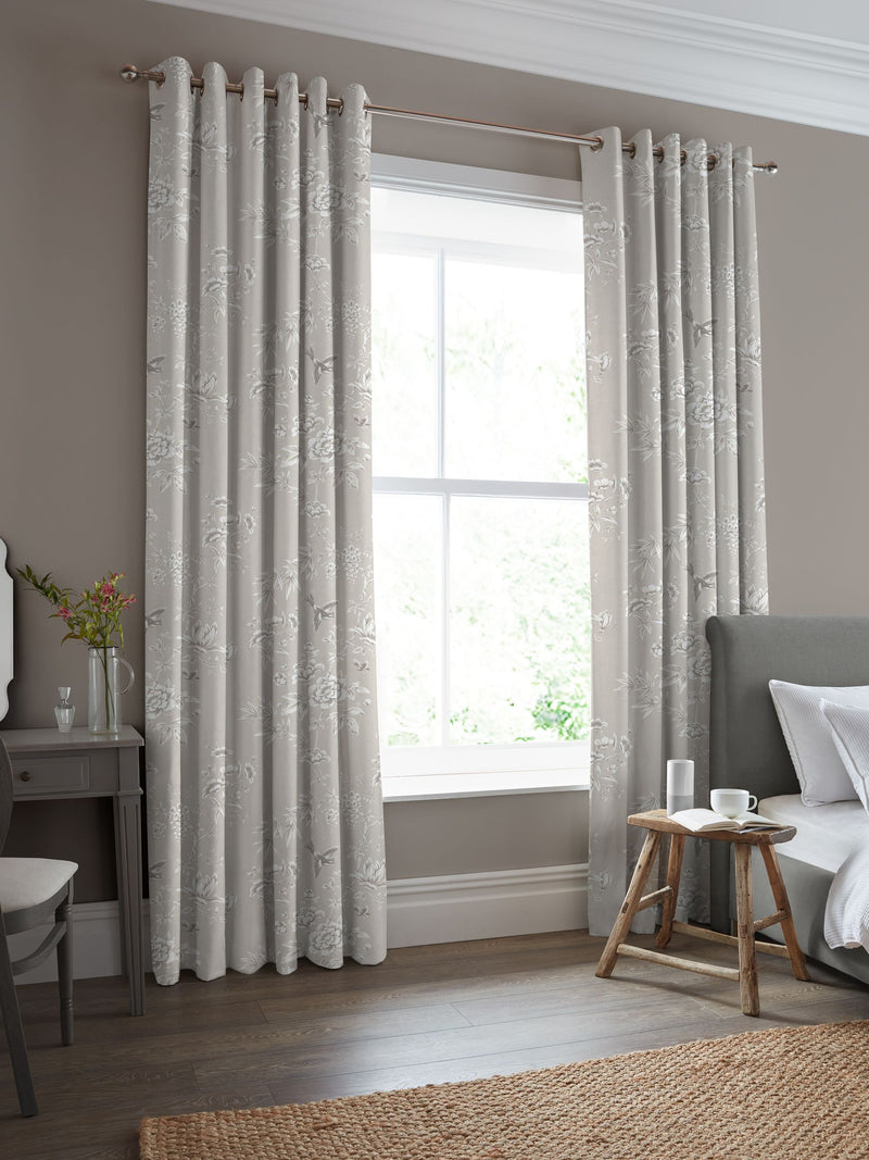 Laura Ashley Rowshaw Garden floral curtains (British brand)