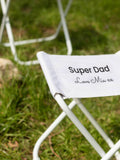 Jonnys Sister personalised camping stool - British product