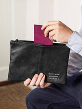 Next Jonny's Sister Personalised Nuhide Travel Document Pouch 28 x 20 cm- Buy online at McGrocer