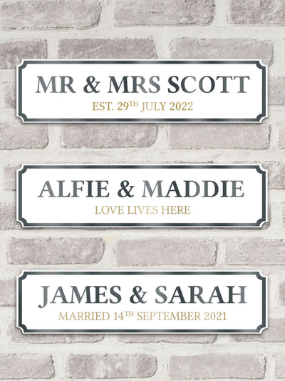Next Jonnys Sister Personalised Street Sign- Buy online at McGrocer