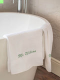 Jonnys Sister personalised his and hers towels 70x140cm - British product