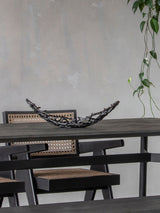 Next Libra Interiors Black Twig Oval Bowl- Buy online at McGrocer