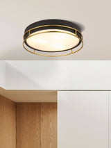 Next Searchlight Brass Arizona 3Lt Flush Ceiling Light- Buy online at McGrocer