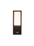 Searchlight Black Apollo outdoor wall light, UK version
