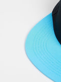 Personalised monogrammed kids snapback cap in black, imported from the UK