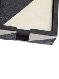 Fifty Five South black/white coaster set of 4 - British product