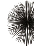 Fifty Five South black and white starburst sculpture with marble base 64cm height - British product