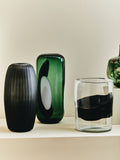 Fifty Five South Grey Hessa Glass Vase