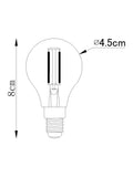 Low-watt golf ball bulb 8cm, UK version