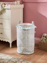 Next Jojo Maman Bébé Ditsy Floral Printed Quilted Laundry Basket with Handles- Buy online at McGrocer