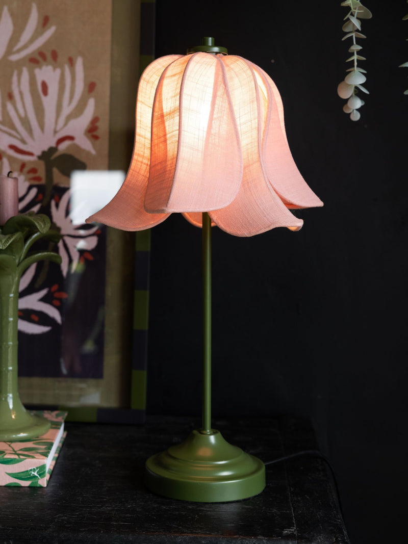 Rockett St George petal lamp pink green - British product