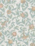 William Morris Bird and Pomegranate wallpaper Duck Egg, imported from the UK