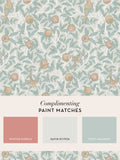 William Morris Bird and Pomegranate wallpaper Duck Egg, imported from the UK