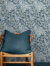 Next William Morris At Home White Blues Willow Bough Wallpaper Sample A4- Buy online at McGrocer