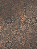 William Morris At Home Charcoal Marigold Fibrous wallpaper sample A4, UK version