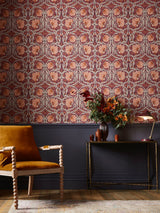 Next William Morris At Home Pimpernel Plum Wallpaper Sample- Buy online at McGrocer