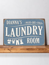 Next Loveabode Natural Personalised Laundry Room Sign- Buy online at McGrocer