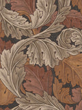William Morris Acanthus wallpaper burnt orange 10m, imported from the UK