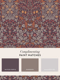 William Morris Blackthorn wallpaper 10m, imported from the UK
