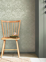 Next William Morris At Home Strawberry Thief Fibrous Sage Wallpaper, 10m x 52cm- Buy online at McGrocer