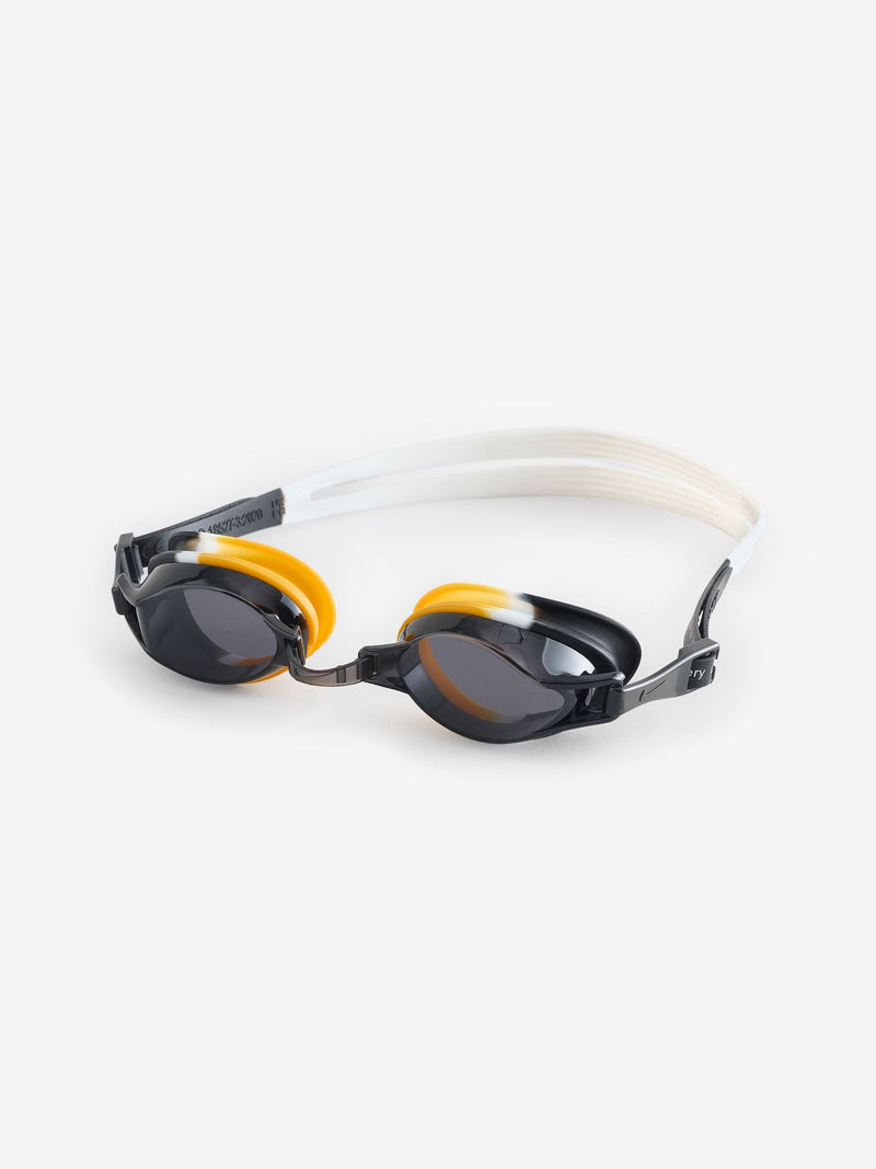 Nike Grey Youth Chrome swim goggles, UK version