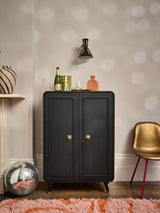 Next Rockett St George Black Ringo Drinks Cabinet- Buy online at McGrocer