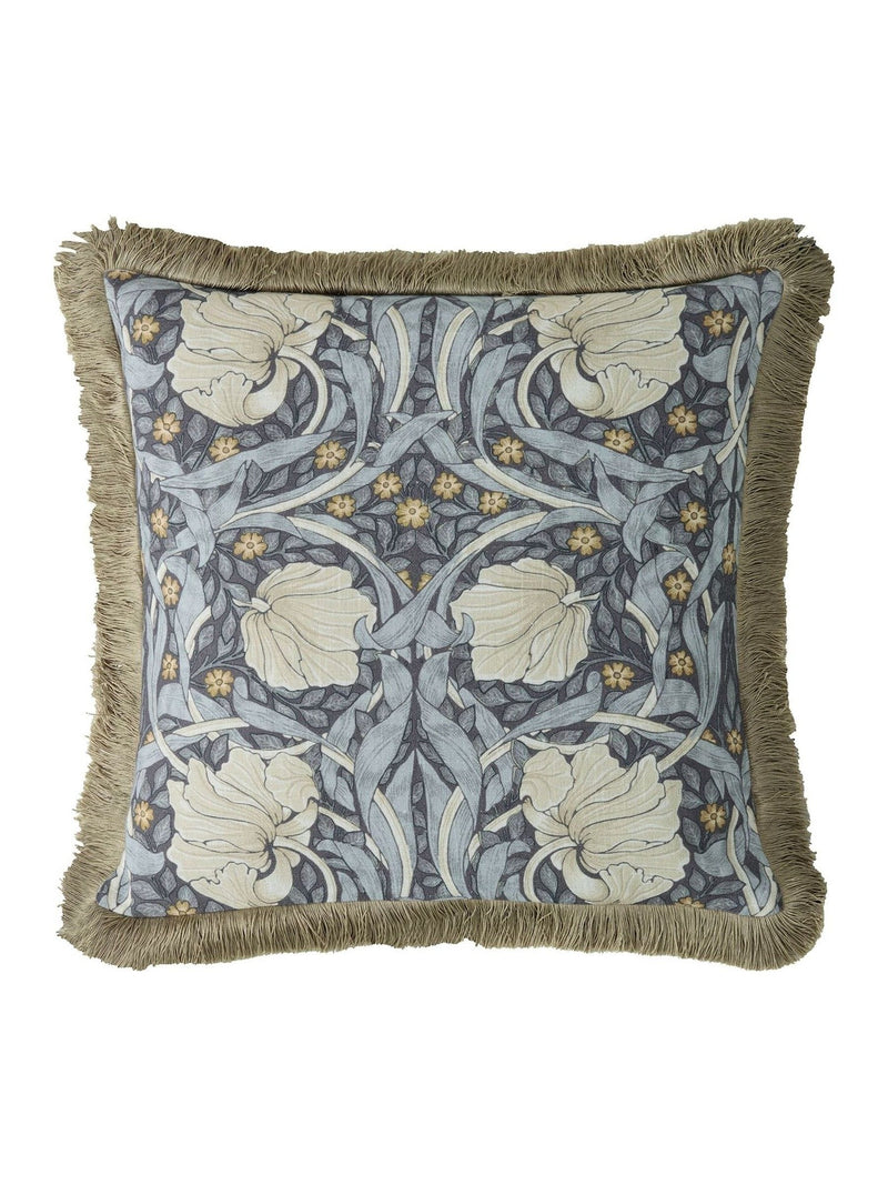 William Morris Pimpernel cushion, imported from the UK
