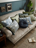 William Morris Pimpernel cushion, imported from the UK