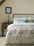 William Morris Hessian Strawberry Thief duvet cover set (British brand)