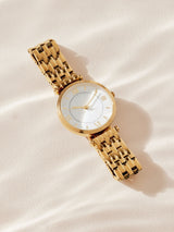 Next Gold Tone Waterproof Bracelet Watch- Buy online at McGrocer