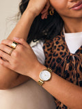Gold Tone Waterproof Bracelet Watch, UK version