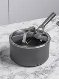 Ninja Foodi ZEROSTICK grey saucepan 18cm with lid, imported from the UK