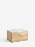 Cream Malvern country style bread bin - British product