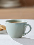 Sage green Hampton stoneware mugs set of 4 (British brand)