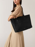 Radley Black Oak Street tote bag in grained leather - British product