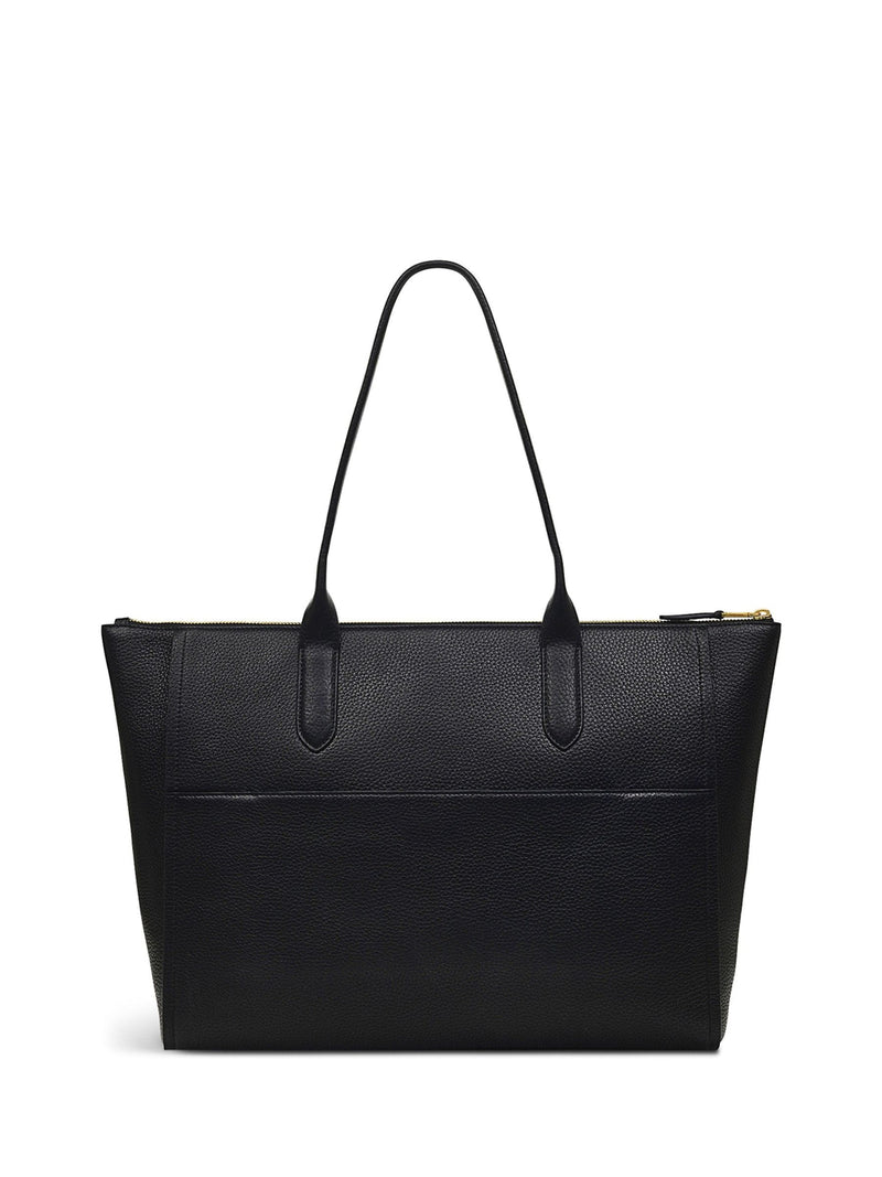 Radley Black Oak Street tote bag in grained leather - British product
