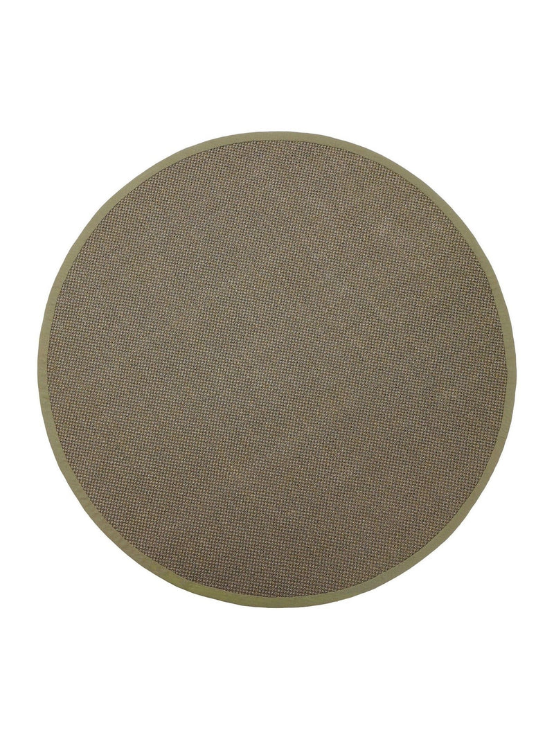 Origin Rugs sage green hand woven sisal circle rug, UK version