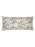 Sanderson floral embroidered cushion 30x65cm - British product
