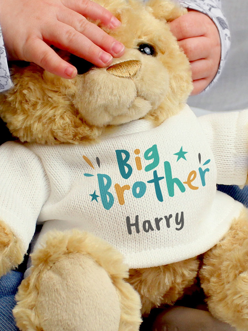 PMC Big Brother personalised teddy bear (British brand)