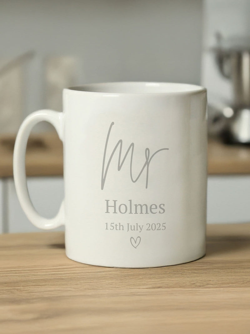 PMC Personalised Mr Mug, imported from the UK