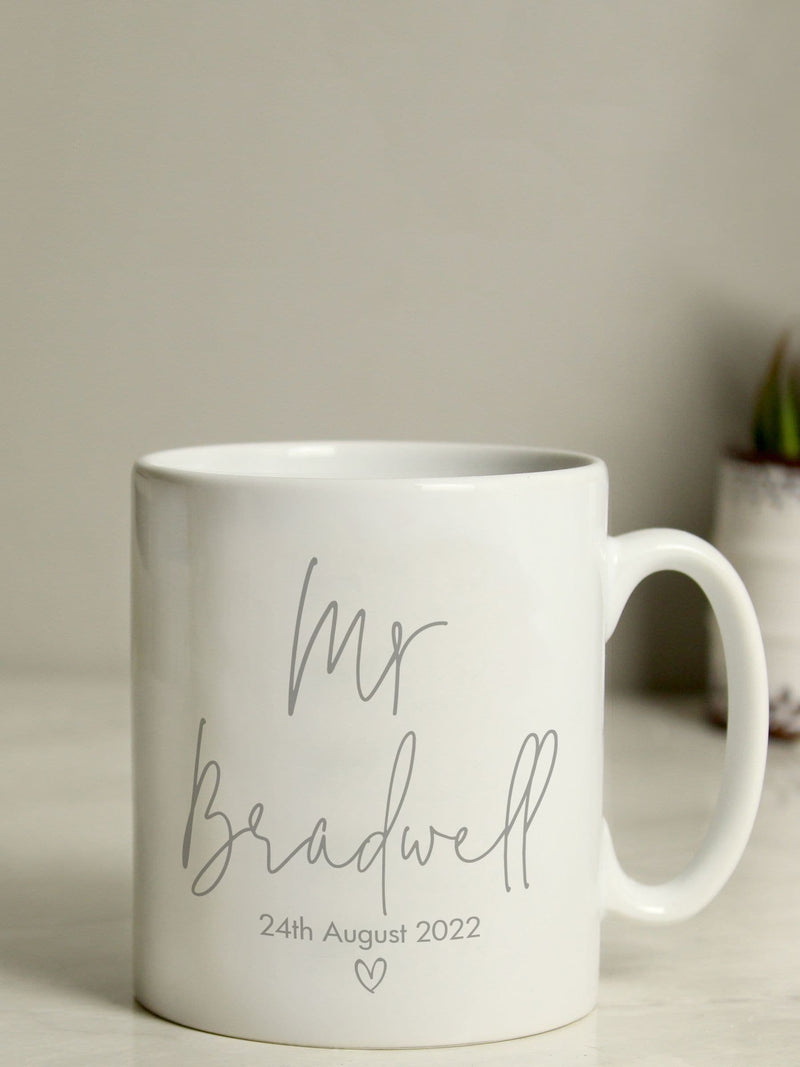 PMC Personalised Mr Mug, imported from the UK