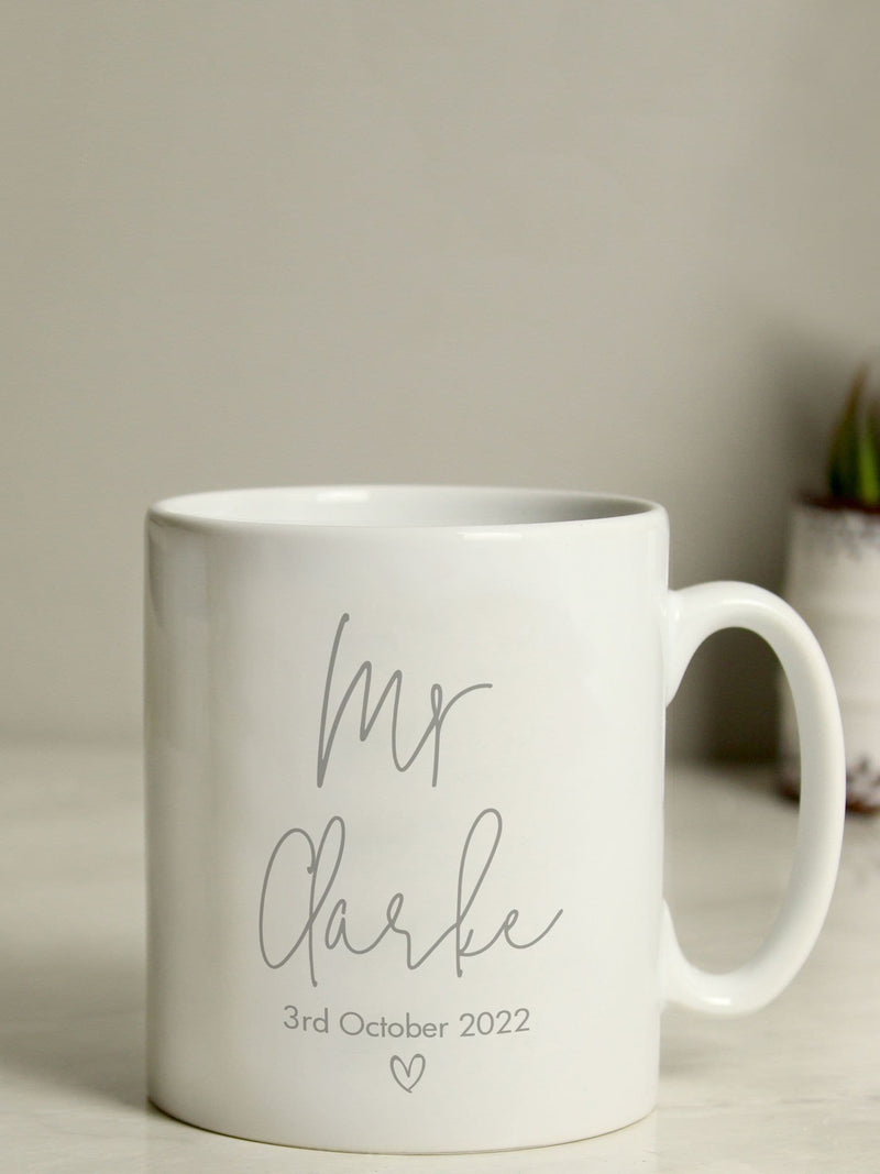 PMC Personalised Mr Mug, imported from the UK