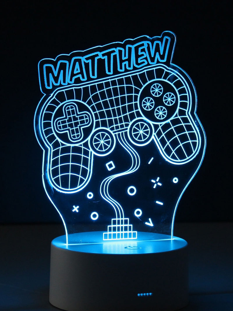 PMC personalised gaming LED light colour changing - British product